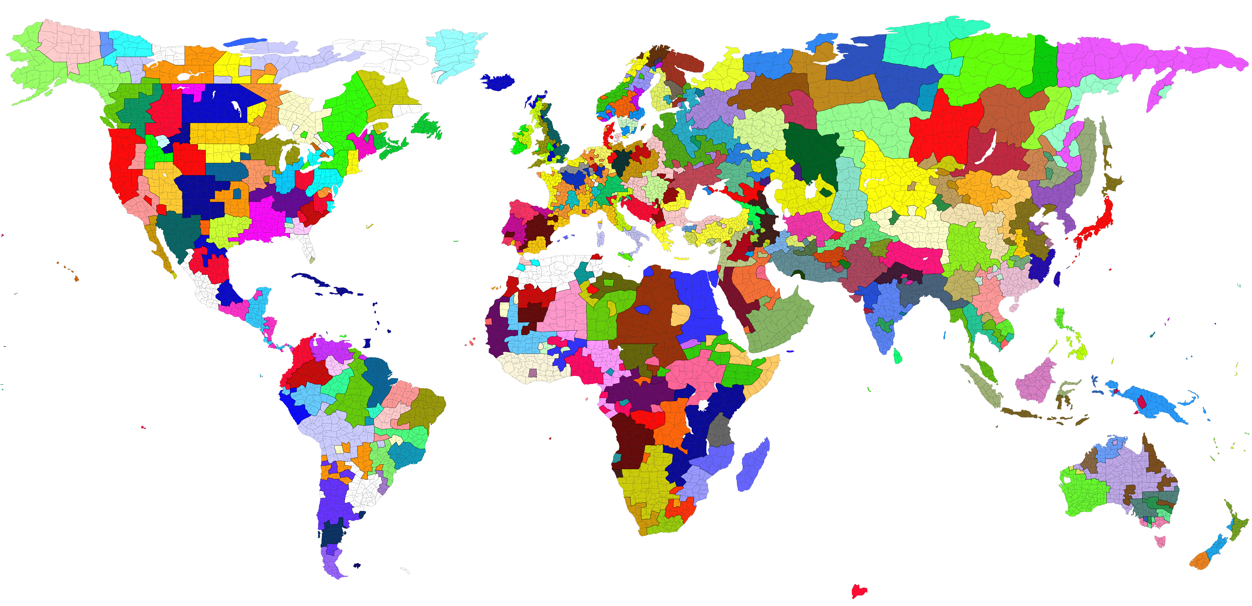 Output mapinfo countries