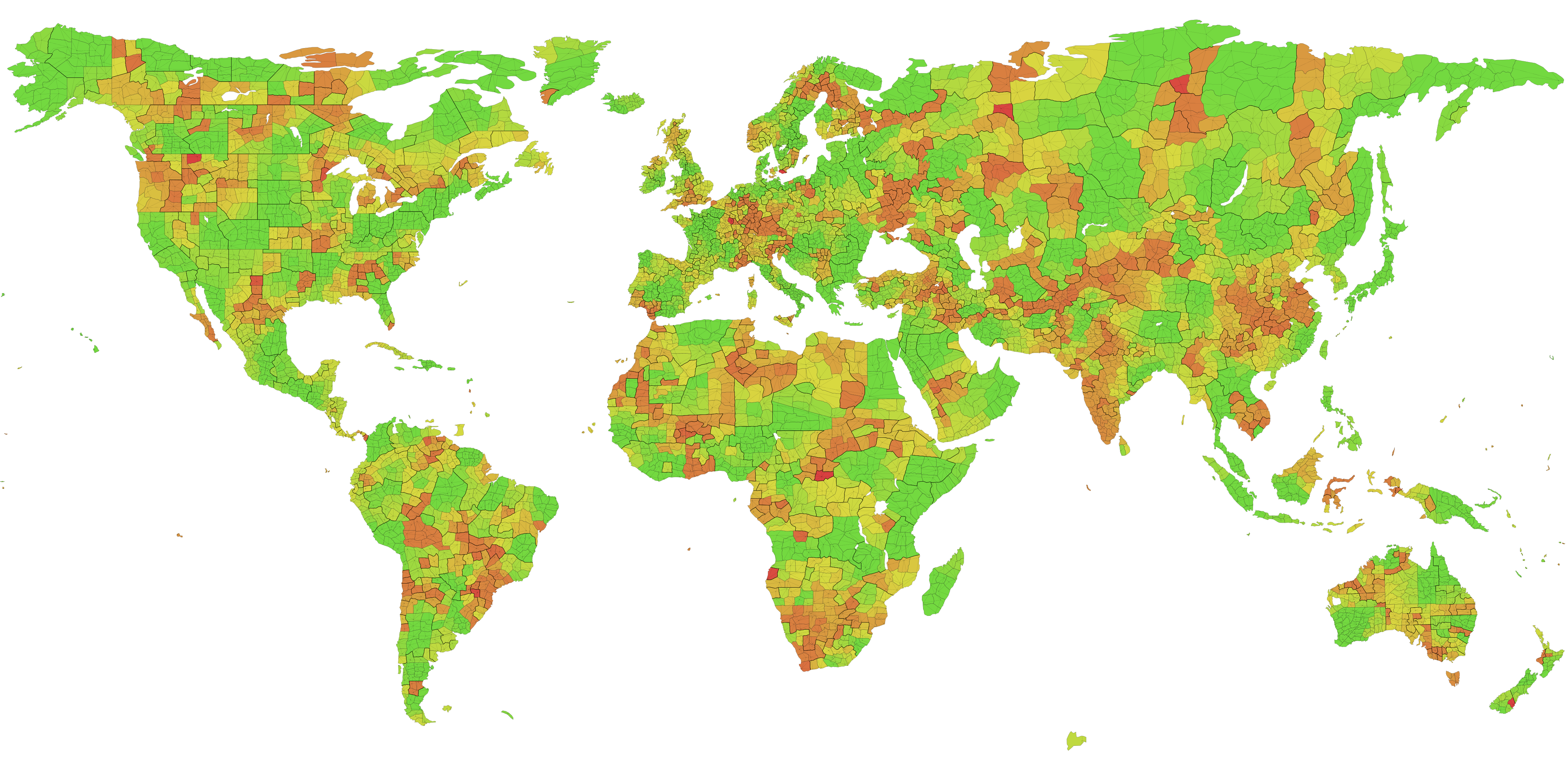 Output mapinfo countries